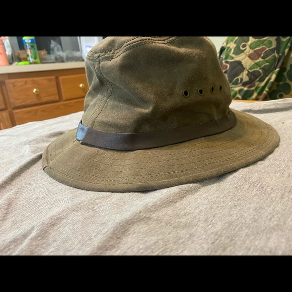 Vintage Otter Green Medium Filson Packer Hat - Picture 4 of 9